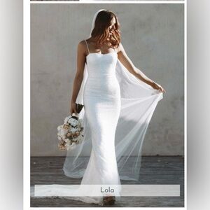 Lola Sparkling White Bridal Gown